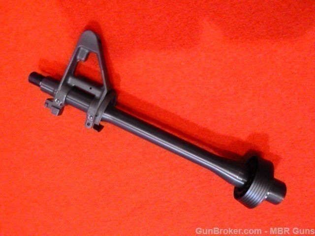 AR15 10.5" Nitride Barrel Assembly A2 Sight Carbine Length Gas 5.56 F -img-0
