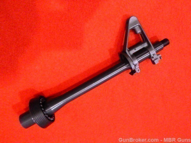 AR15 10.5" Nitride Barrel Assembly A2 Sight Carbine Length Gas 5.56 F -img-3