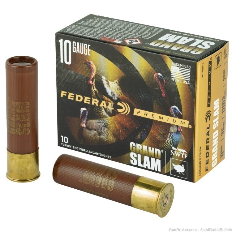 Federal Grand Slam 10ga 3.5" #5 2oz  - 10 Rounds-img-0