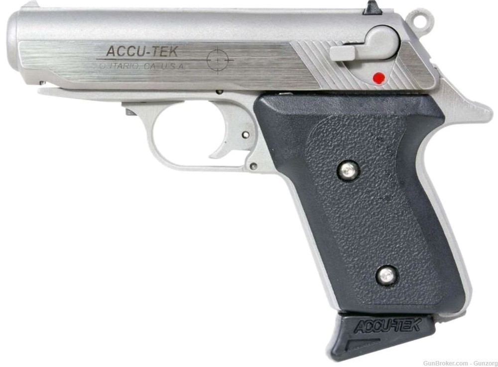 Excel Arms AT38101-W Accu-Tek AT-380 II Semi-Auto Pistol .380 ACP 2.8" 6+1 -img-0