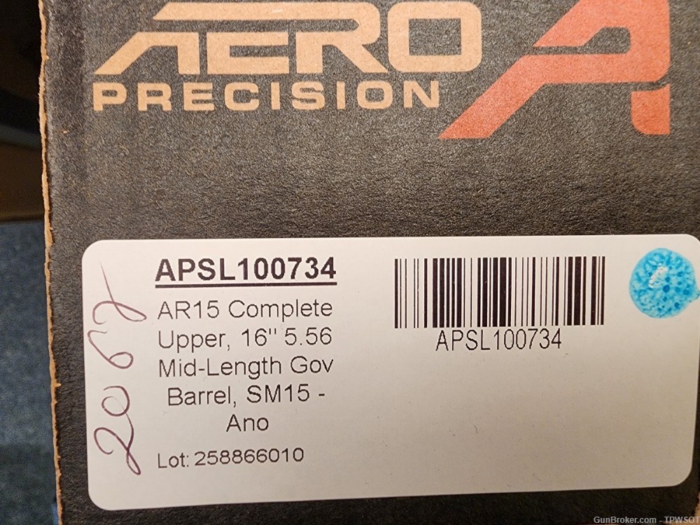 Aero Precsion Factory AR15 5.56 16" Complete Upper S-One M-lok handguard-img-8