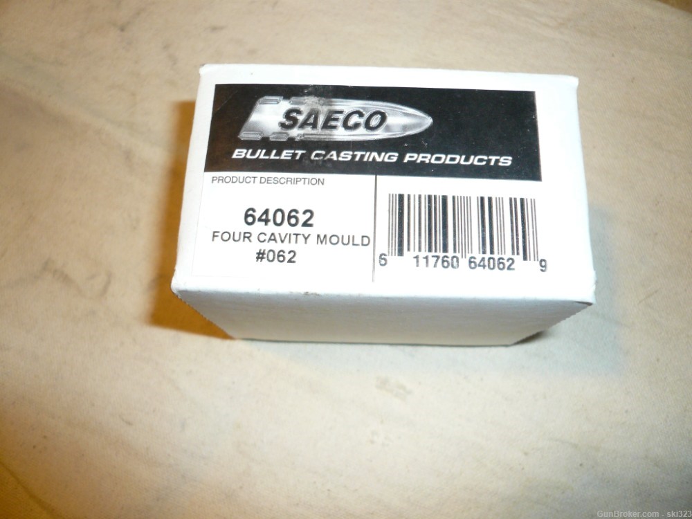 SAECO 062 4-CAV MOLD 45 CAL 170GR SWC/BB FACTORY NEW FREE SHIPPING!-img-0