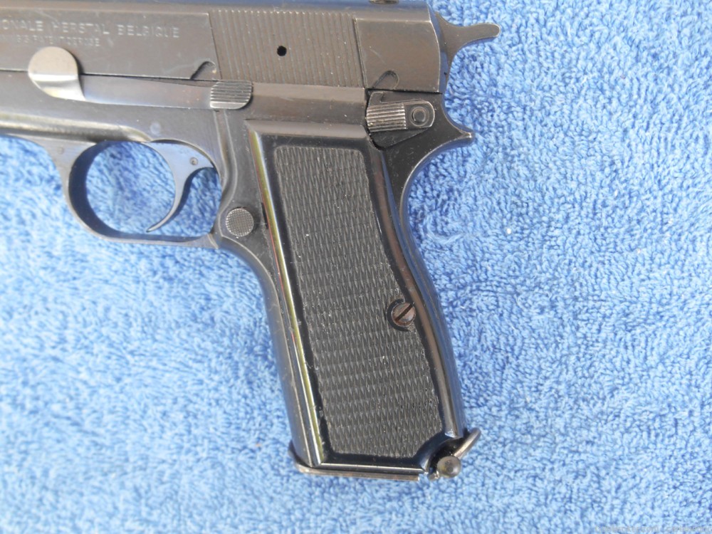Hi Power 9mm Pistol Mfg. by Fabrique Nationale (FN) in Herstal, Belgium-img-4