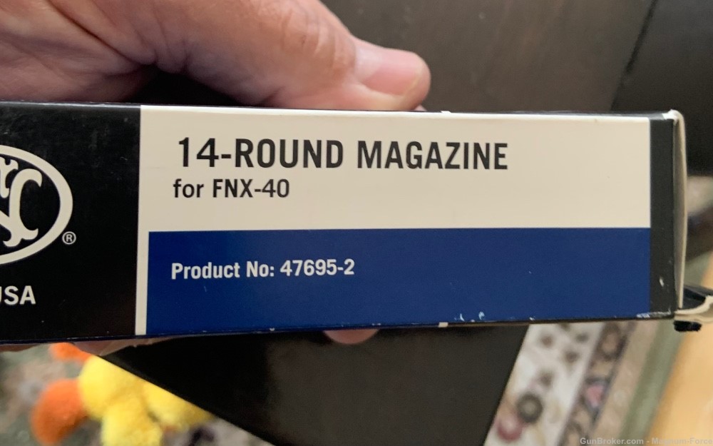FN FNS-FNX 40 Smith & Wesson, 14 Round S&W Factory Mag-img-2