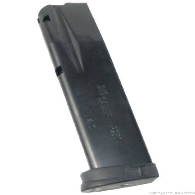  SIG Sauer P250/P320 Compact Magazine 9mm Luger 15 Rounds Steel Blued -img-0