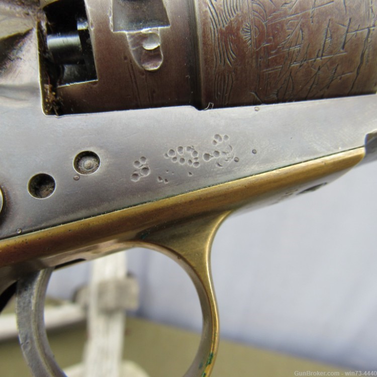 Early High Quality Colt 1860 Army Copy - Belgian Centaur - Centennial Arms-img-15