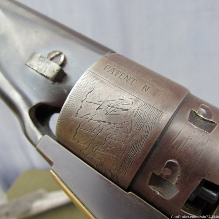 Early High Quality Colt 1860 Army Copy - Belgian Centaur - Centennial Arms-img-9