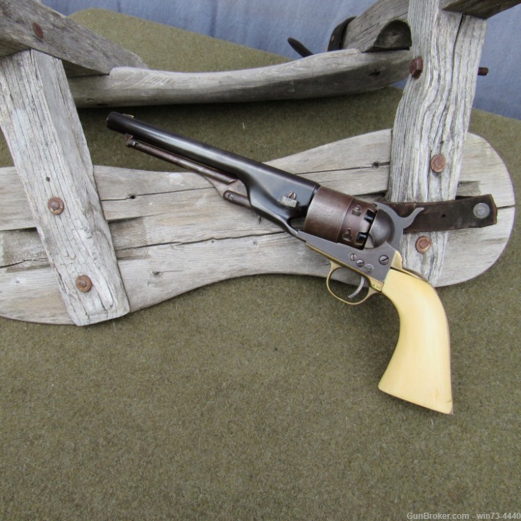 Early High Quality Colt 1860 Army Copy - Belgian Centaur - Centennial Arms-img-0