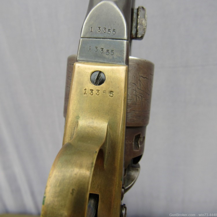 Early High Quality Colt 1860 Army Copy - Belgian Centaur - Centennial Arms-img-7