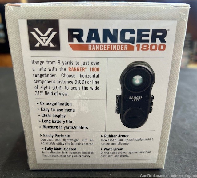 Vortex Optics Ranger 1800 Laser Rangefinder-img-2
