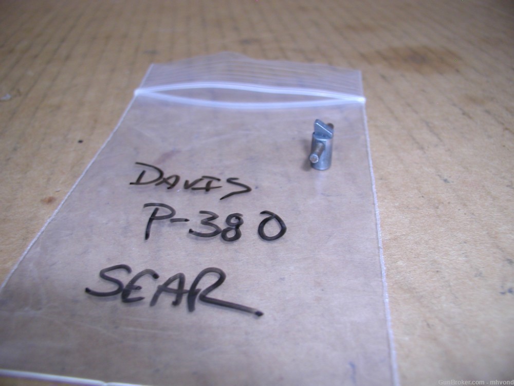 Davis P-380 Sear Assembly-img-2