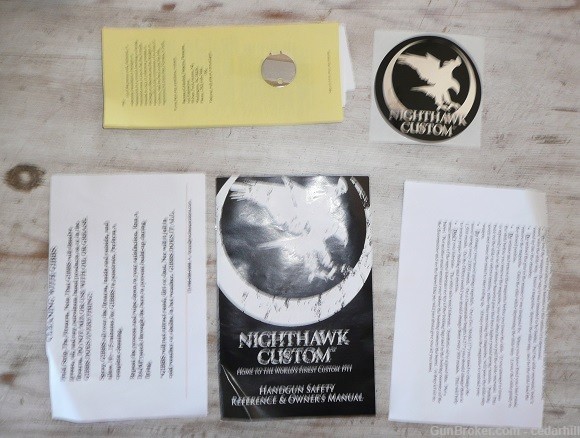 Nighthawk Custom Heinie T Longslide, 45acp, 6" new and complete-img-5