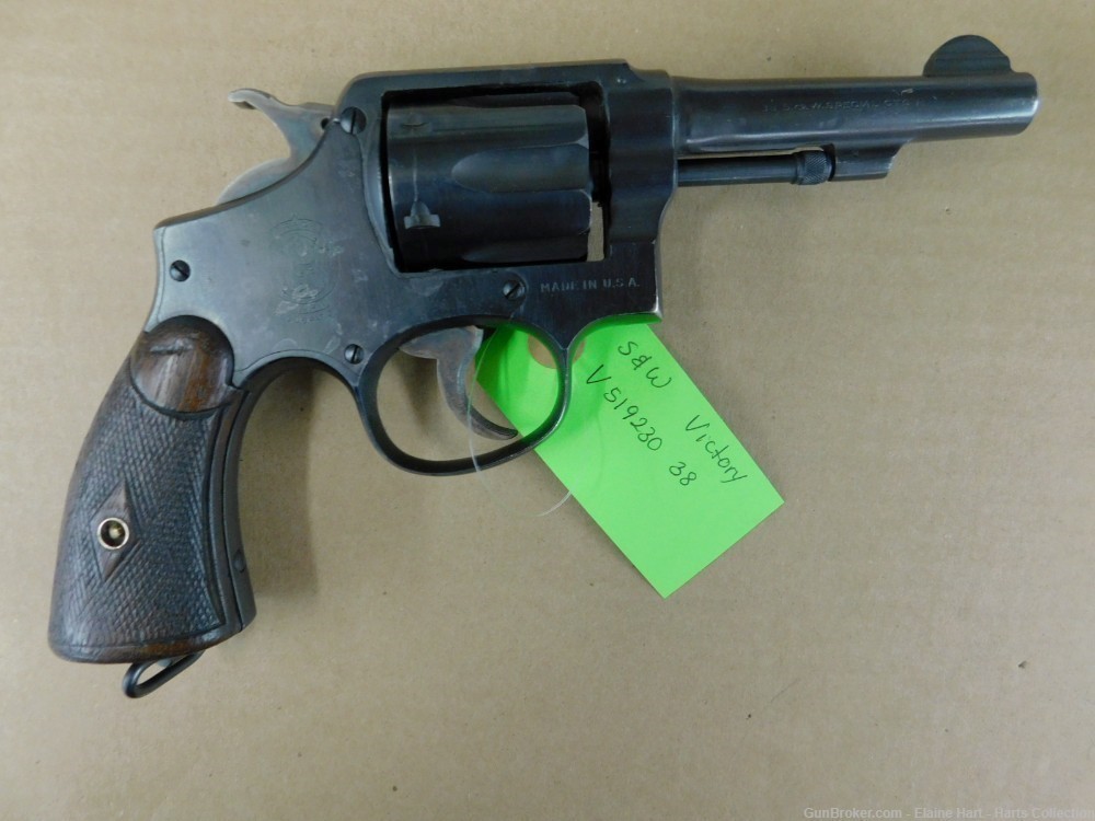 S&W Victory Model in 38sp  (9230)-img-1