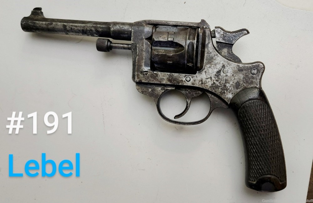 Lebel 1892 Revolver. 1902 Manufacture Date.-img-1