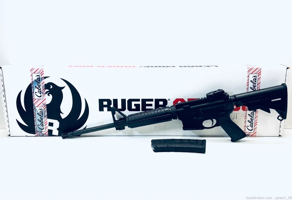 Ruger AR-556 5.56 NATO (.223) Semi-Auto 1 Magazine Original Box-img-0