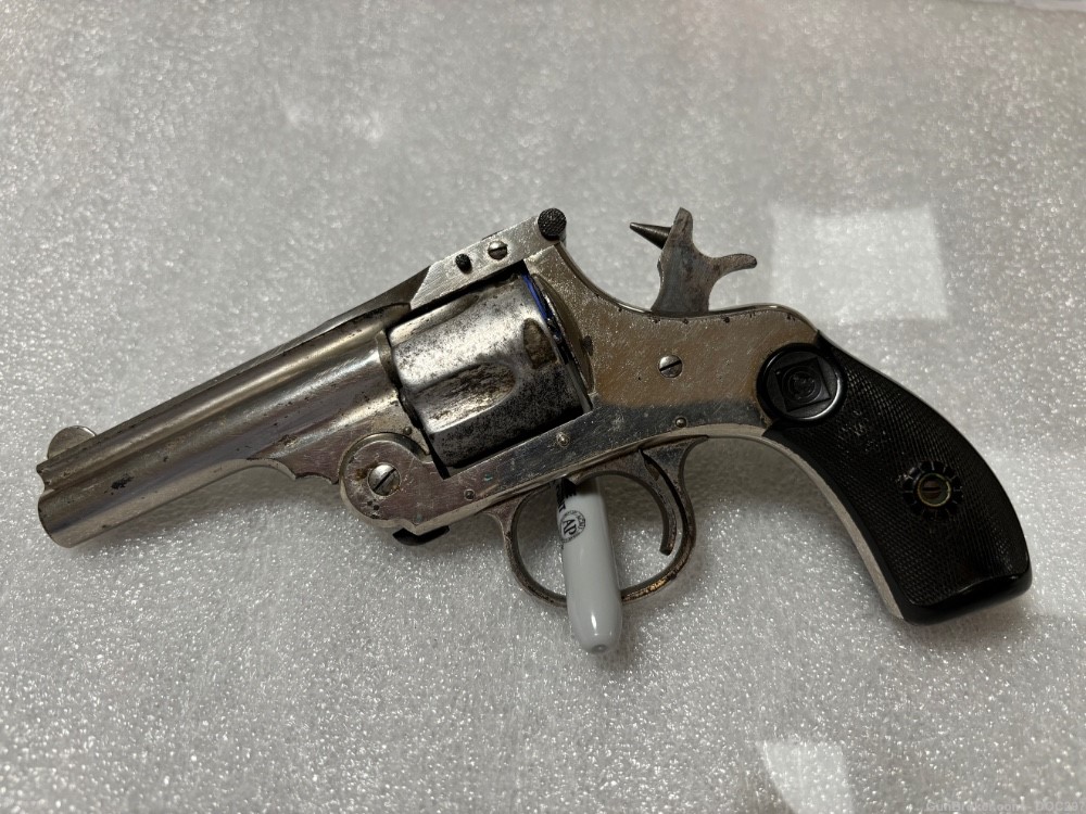 Antique Harrington & Richardson H&R TopBreak 38 S&W Revolver -img-1