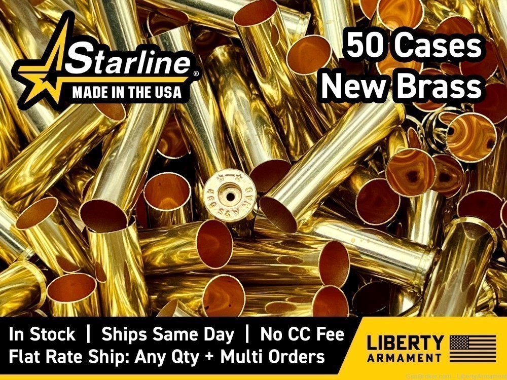 460 S&W Mag Brass, Starline 460 Smith & Wesson Magnum Brass-img-0
