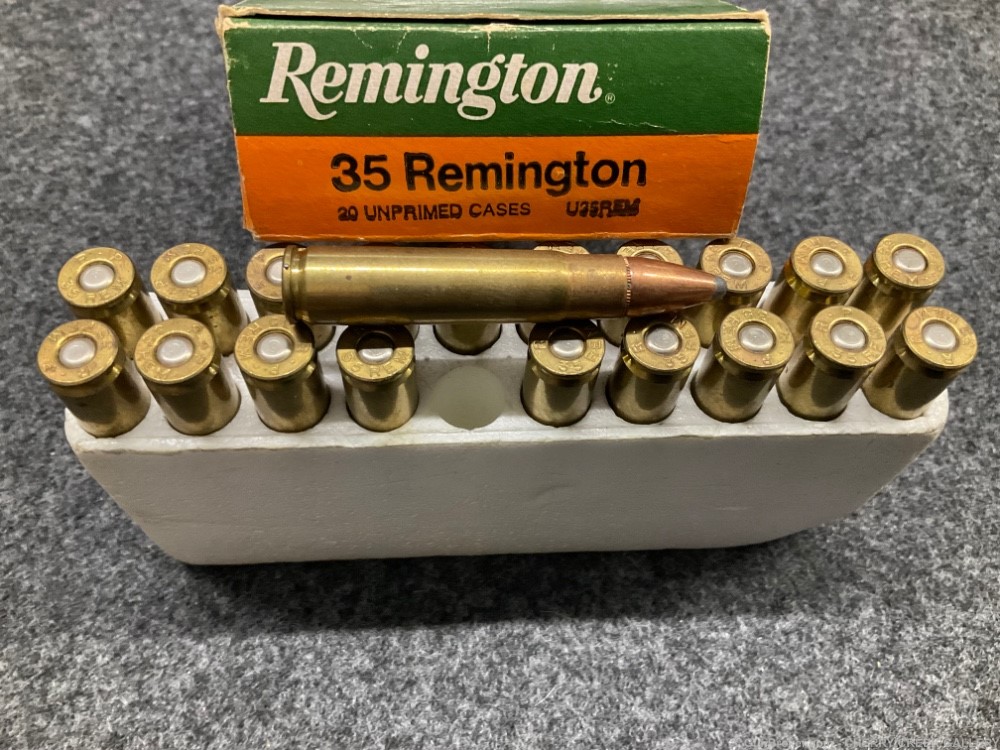 35 Remington brass ammo reloading ammunition “reloads” for brass only ! -img-0