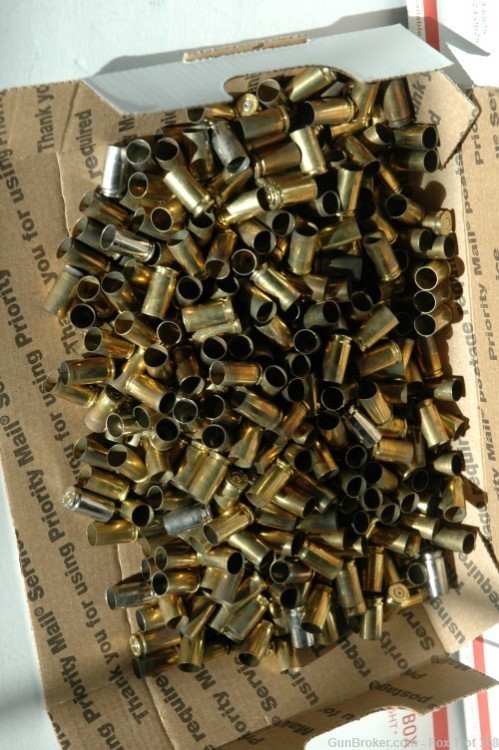 9mm 9x19 Once Fired Empty Brass 457 Pieces PMC Fed S&B RP GFL CBC Wincheste-img-0