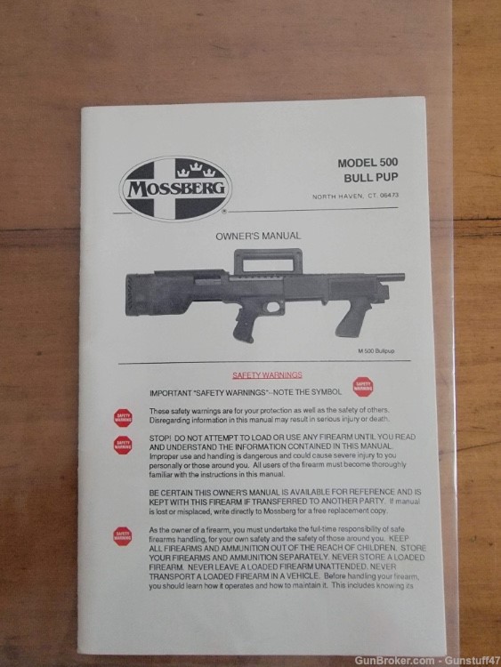 mossberg 500 bull pup and 590 instructions x2-img-0