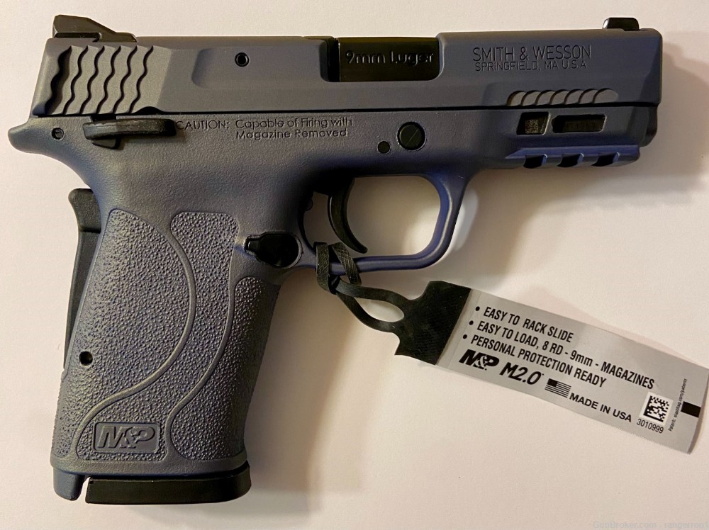 Smith & Wesson M&P EZ Shield  Beautiful Northern Lights Cerakote Color-img-2