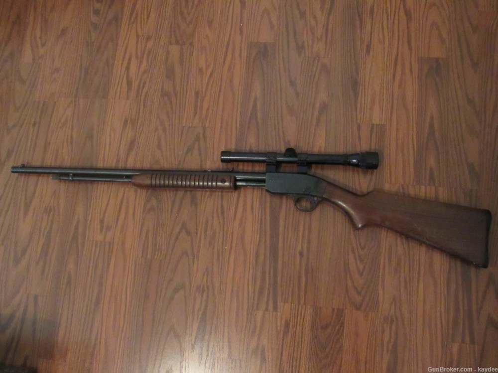 Savage Arms Model 29B Rifle 22 LR, Long, Short with Weaver D6 Scope-img-0