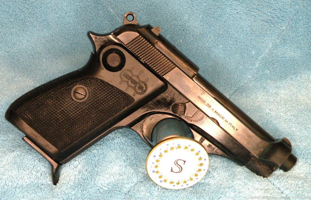 Beretta Model 70 32ACP Cougar  .. 1968 ...  with One Factory Magazine -img-1