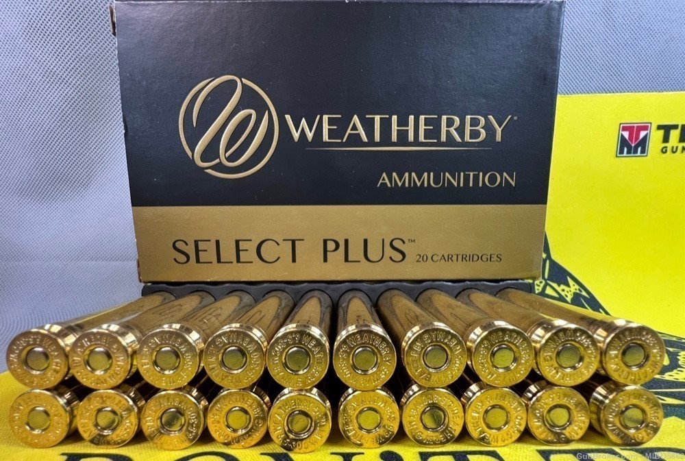 Weatherby Select Plus 6.5-300 Weatherby mag Ammunition. One Box. -img-0