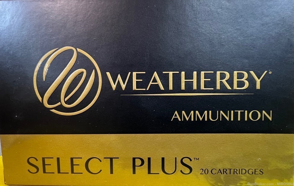 Weatherby Select Plus 6.5-300 Weatherby mag Ammunition. One Box. -img-2