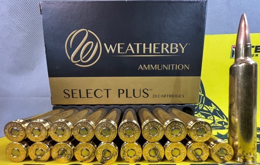 Weatherby Select Plus 6.5-300 Weatherby mag Ammunition. One Box. -img-1
