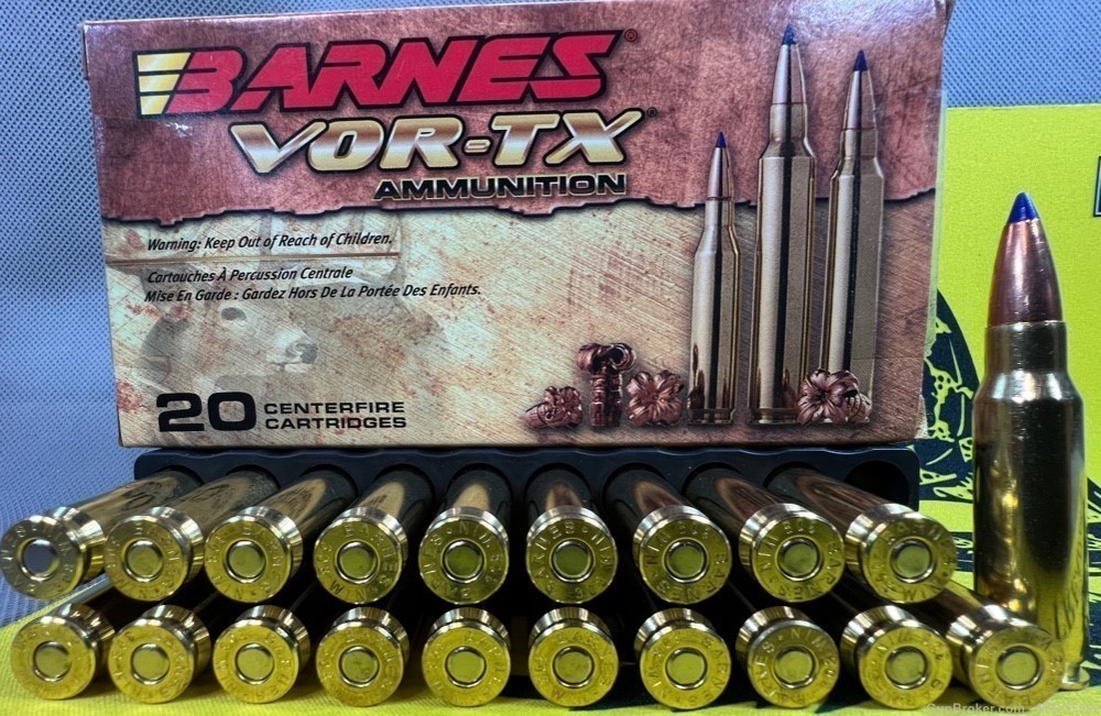 Barnes VOR-TX .308 Winchester Ammunition. One Box. -img-3