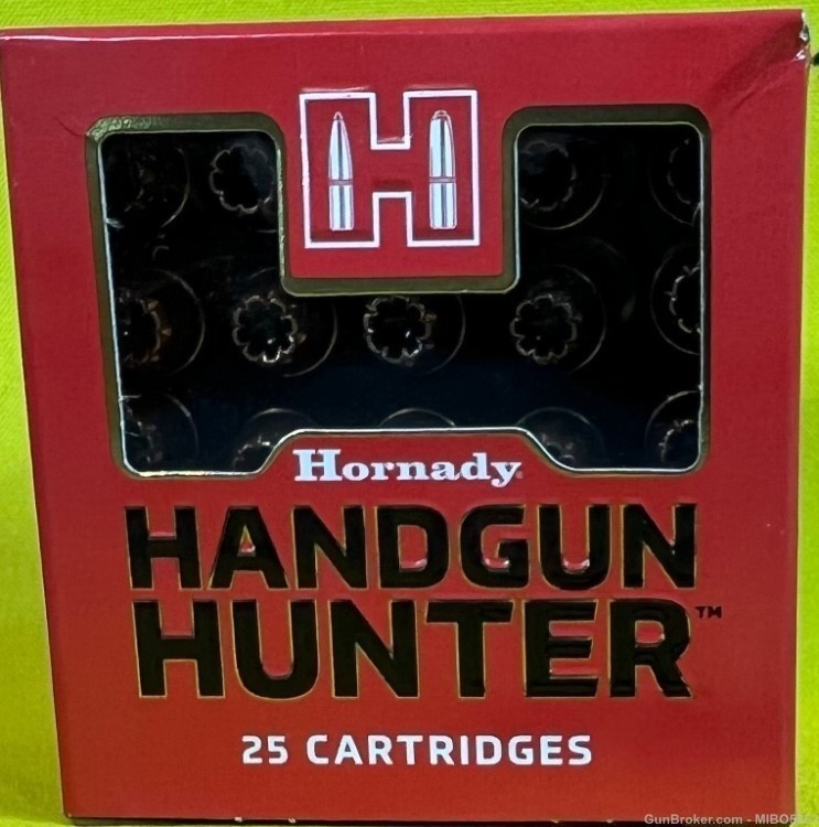 Hornady Handgun Hunter .357 mag Ammunition. One Box. -img-1