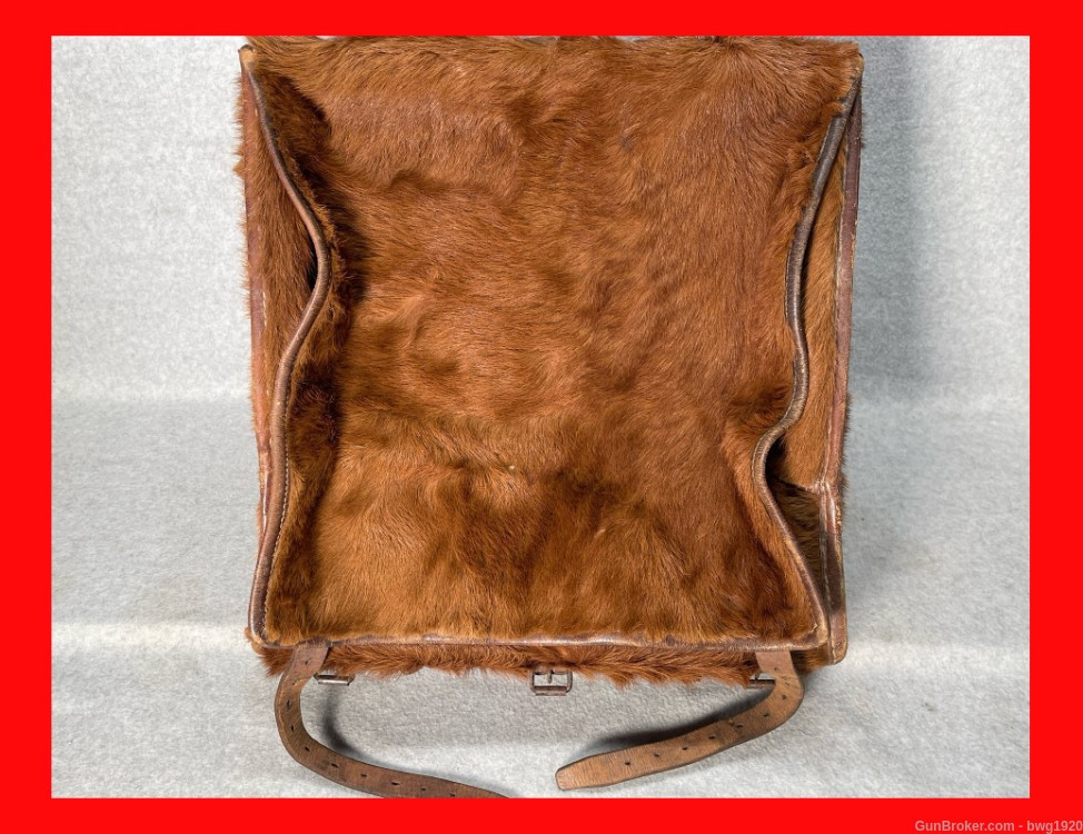 SWISS Army Military BACKPACK Cowhide AREUT OBERAACH 1934-img-0