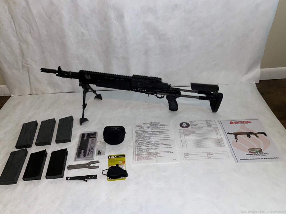 M1a/ M14 Smith Enterprise Crazy Horse W EBR Chassis-img-41