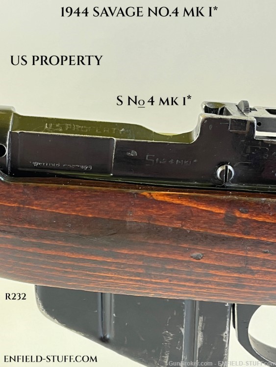 1944 Savage Lee-Enfield Rifle No.4 Mk I*-img-3