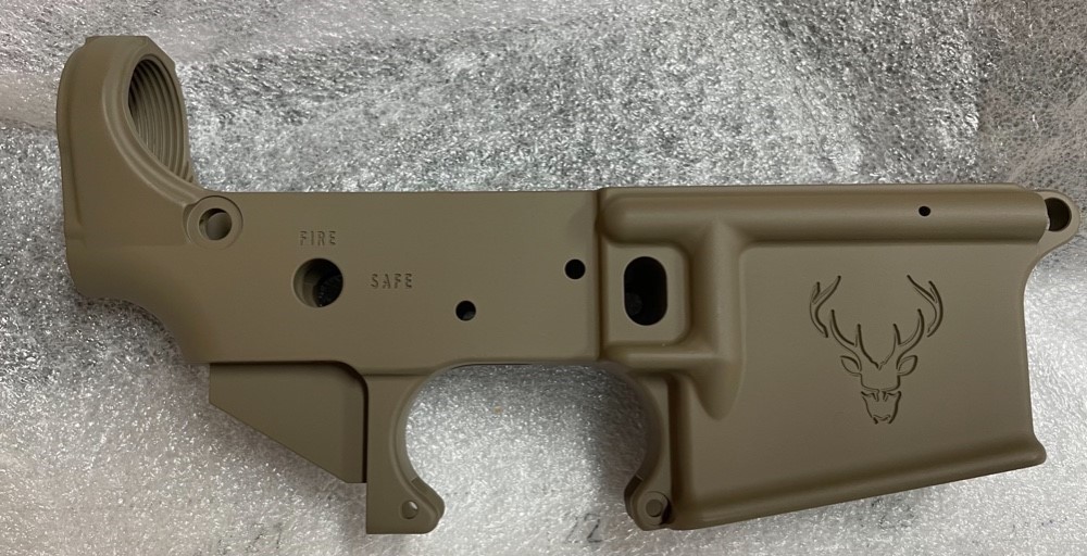 Stag 15 Stripped AR15 Lower Receiver FDE-img-1