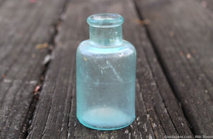 1800's Aqua Blue Bottle-img-2