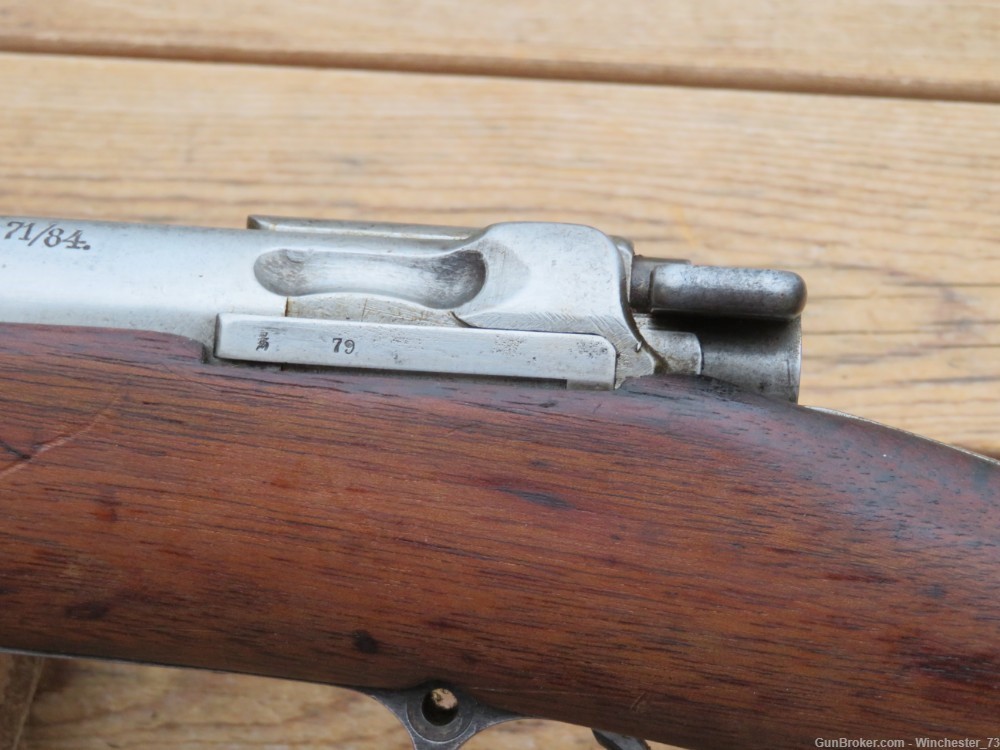 Mauser 1871 71/84 Regimental Markings 11x60R rifle 1887 ANTIQUE -img-40