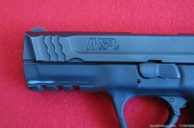 Smith&Wesson M&P 45 With A 4"Barrel Melonite Finish Polymer Frame 98% Nice-img-7