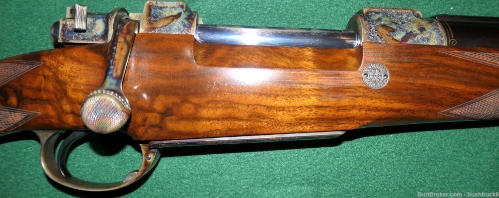 Waffen Jung .416 Rigby Engraved Case-Hardened Mauser Double Square Bridge -img-20