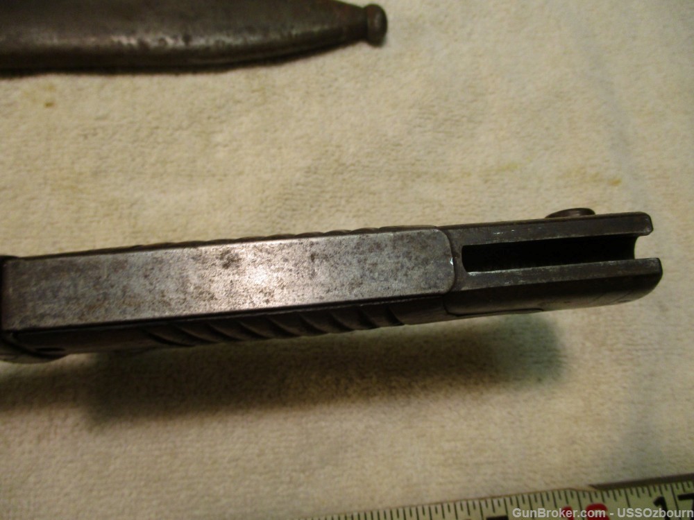 German Kaiser Era WWI Vintage Bayonet "Butcher" Bayonet Nice !-img-12