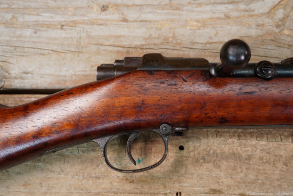 Mauser 71/84 UNIT MARKED 1871 1884 project gun needs work Antique -img-4
