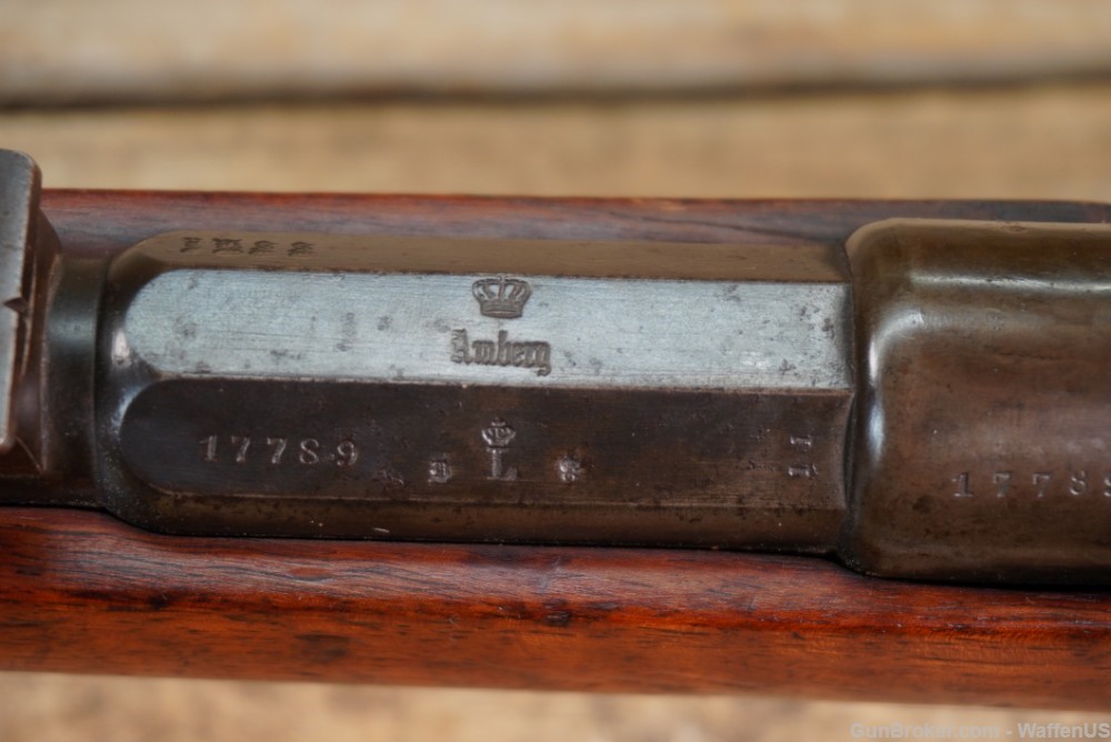 Mauser 71/84 UNIT MARKED 1871 1884 project gun needs work Antique -img-36