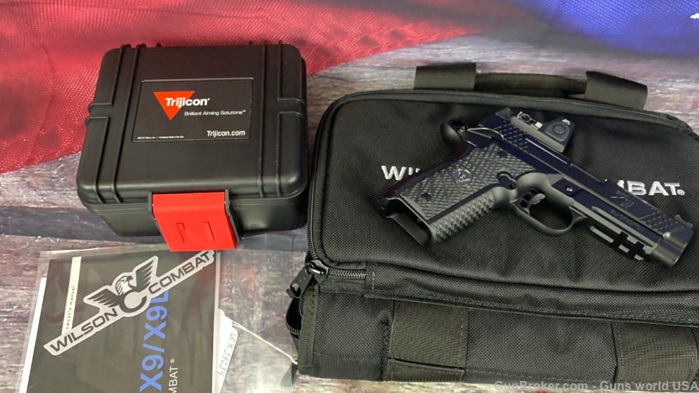 Wilson Combat EDC X9 2.0 9mm Black Edition double stack with RMR optic -img-17
