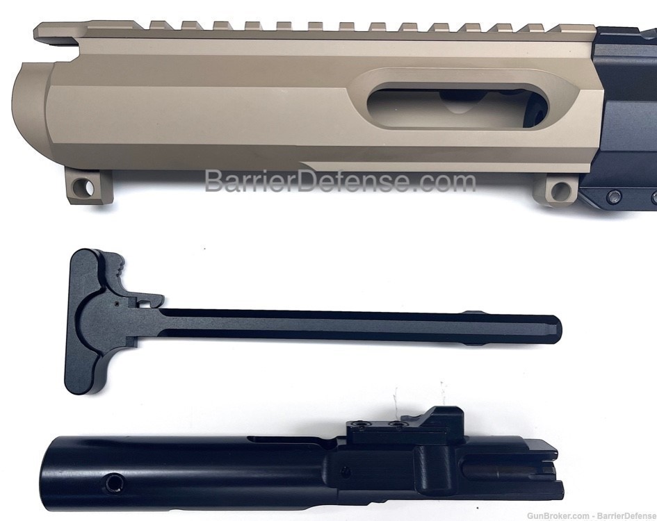 2-TONE 8.5" AR15 Glock Colt 9mm Pistol Upper AR-15 AR-9-img-1
