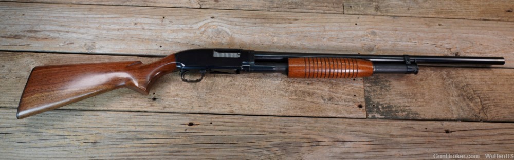 Winchester Model 12 12ga mfg c.1960 EXCELLENT C&R ok M12 26in bbl -img-1