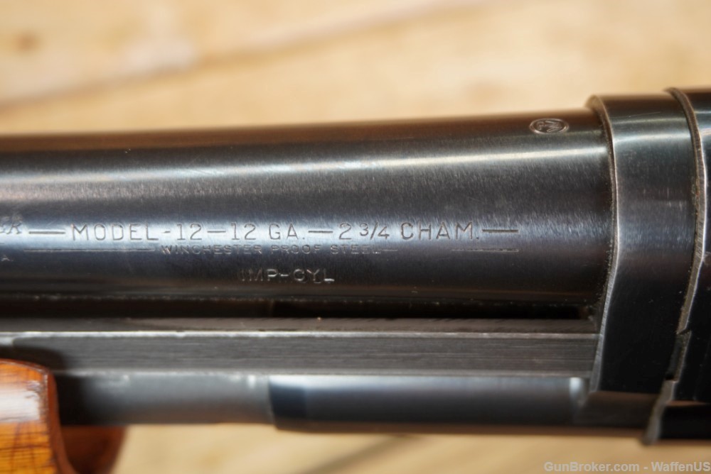 Winchester Model 12 12ga mfg c.1960 EXCELLENT C&R ok M12 26in bbl -img-36