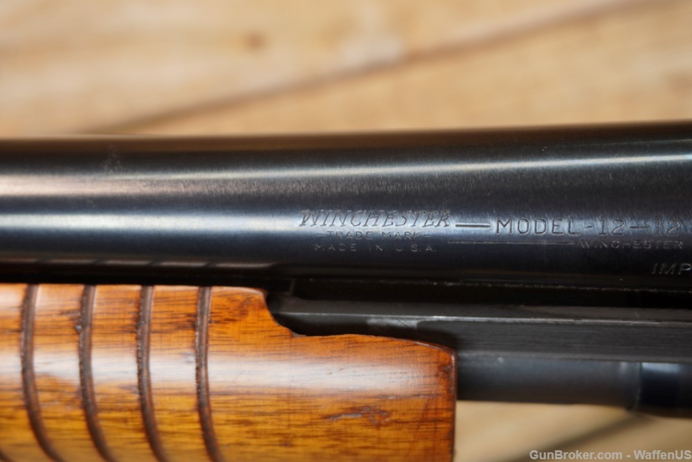 Winchester Model 12 12ga mfg c.1960 EXCELLENT C&R ok M12 26in bbl -img-35