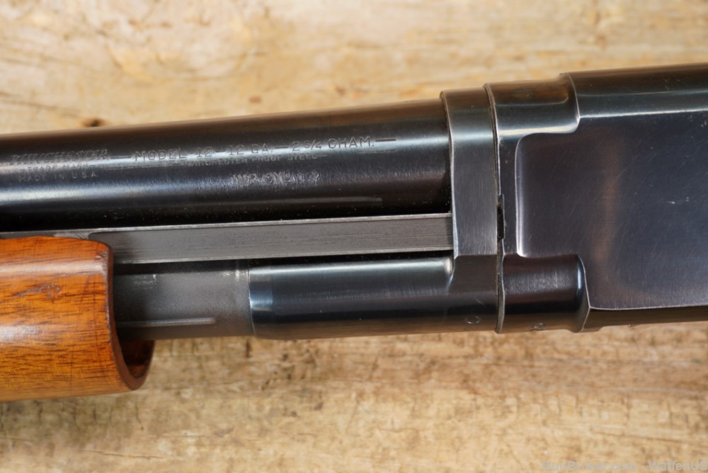Winchester Model 12 12ga mfg c.1960 EXCELLENT C&R ok M12 26in bbl -img-21