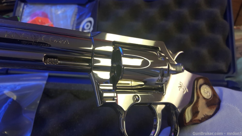 COLT KING COBRA 3 INCH 357MAG  BRIGHT STAINLESS NIB ON  SALE-img-15